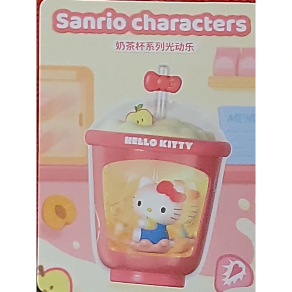 Moetch Sanrio Characters Milk Tea Cup Series Light-Up / Solar Motion Hello Kitty